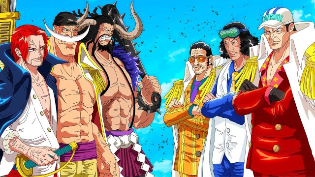 Yonkos vs Admirals (One Piece Power Comparison)